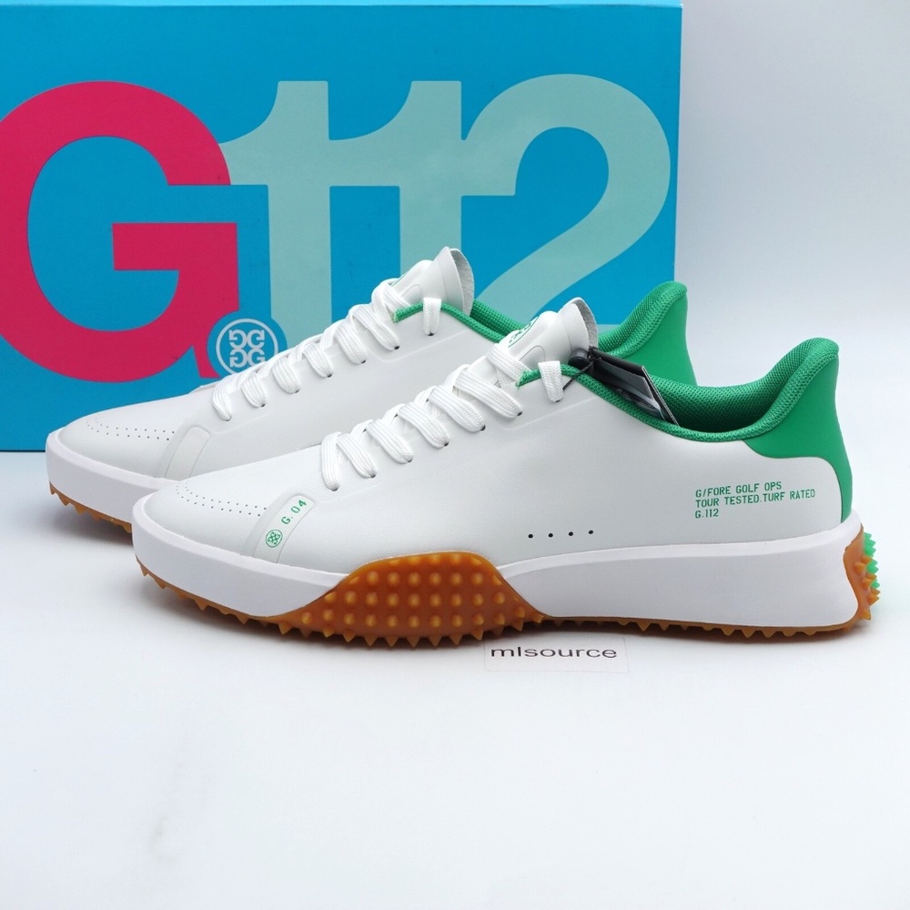 NEW Men's G/FORE G.112 Golf Shoes GMF000027-S/T Snow/Toast